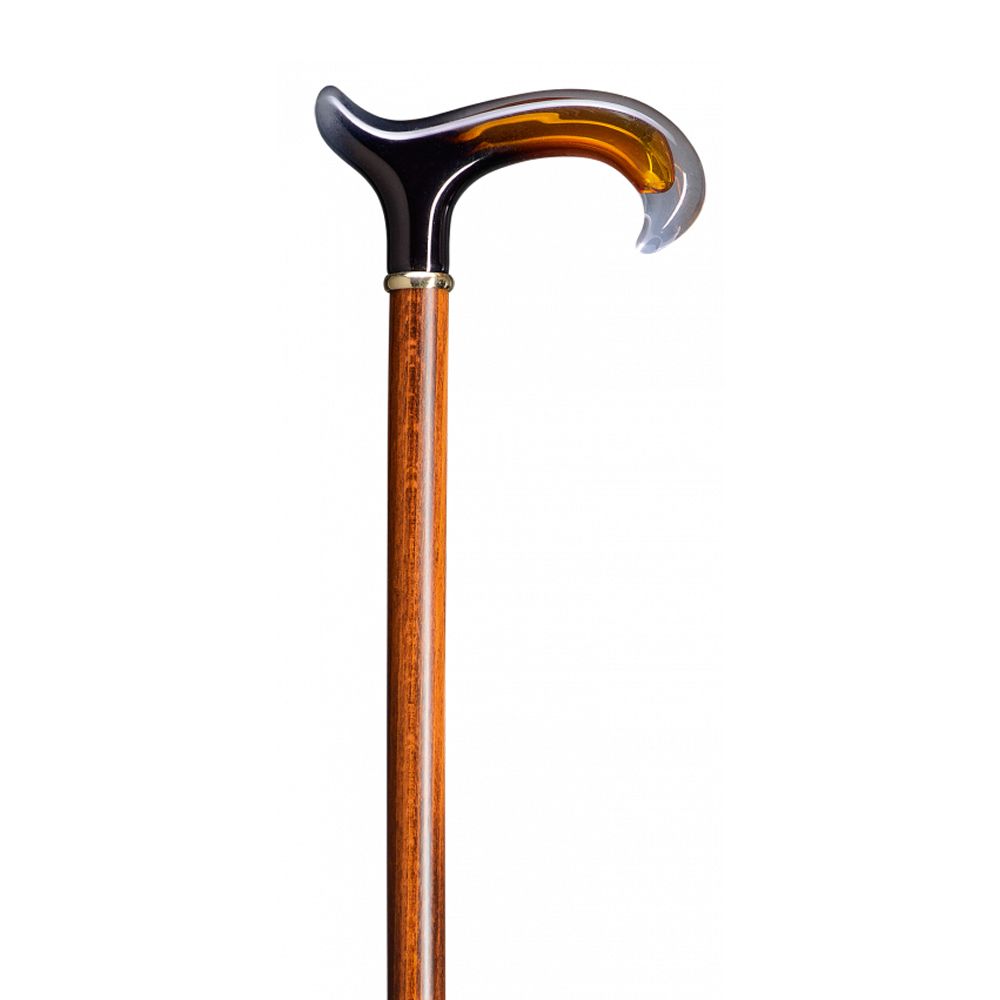 Gastrock wooden stick acrylic derby amber