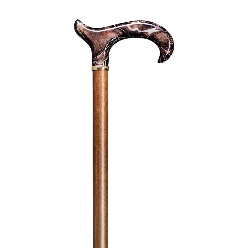 Gastrock wooden stick basic acrylic chocolate brown