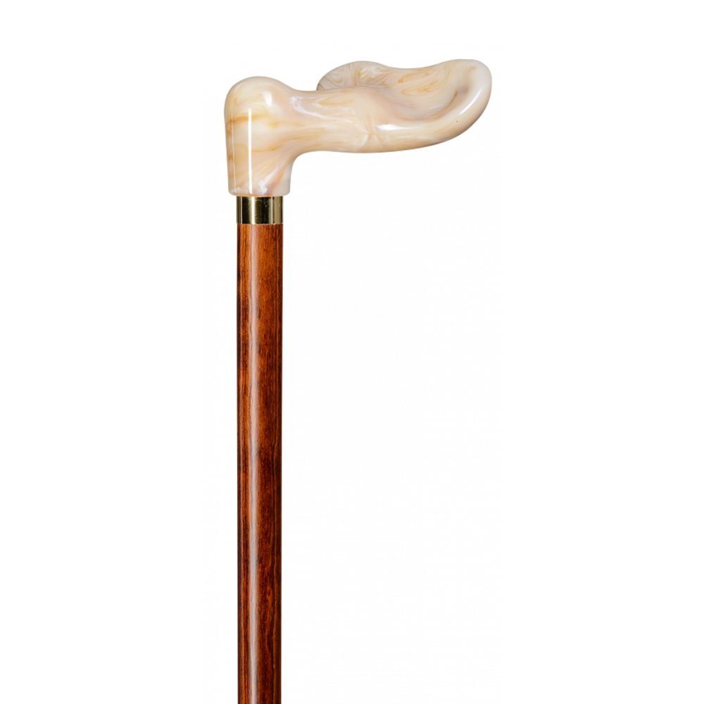 Gastrock wooden stick Fischer-stock marbled right