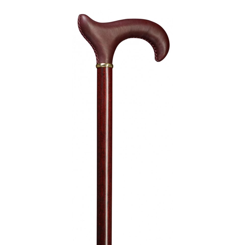 Gastrock wooden stick leather derby mahogany