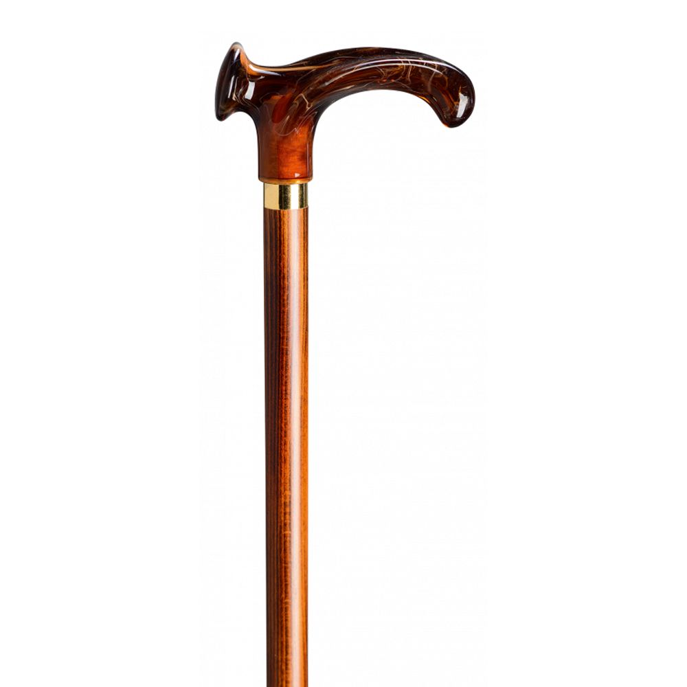 Gastrock wooden stick Relax-stick amber left