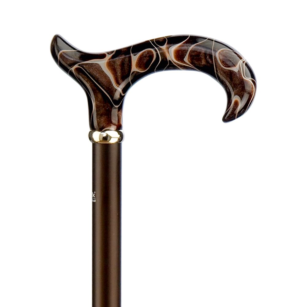 Gastrock "Mother of Pearl" step derby walking stick for women