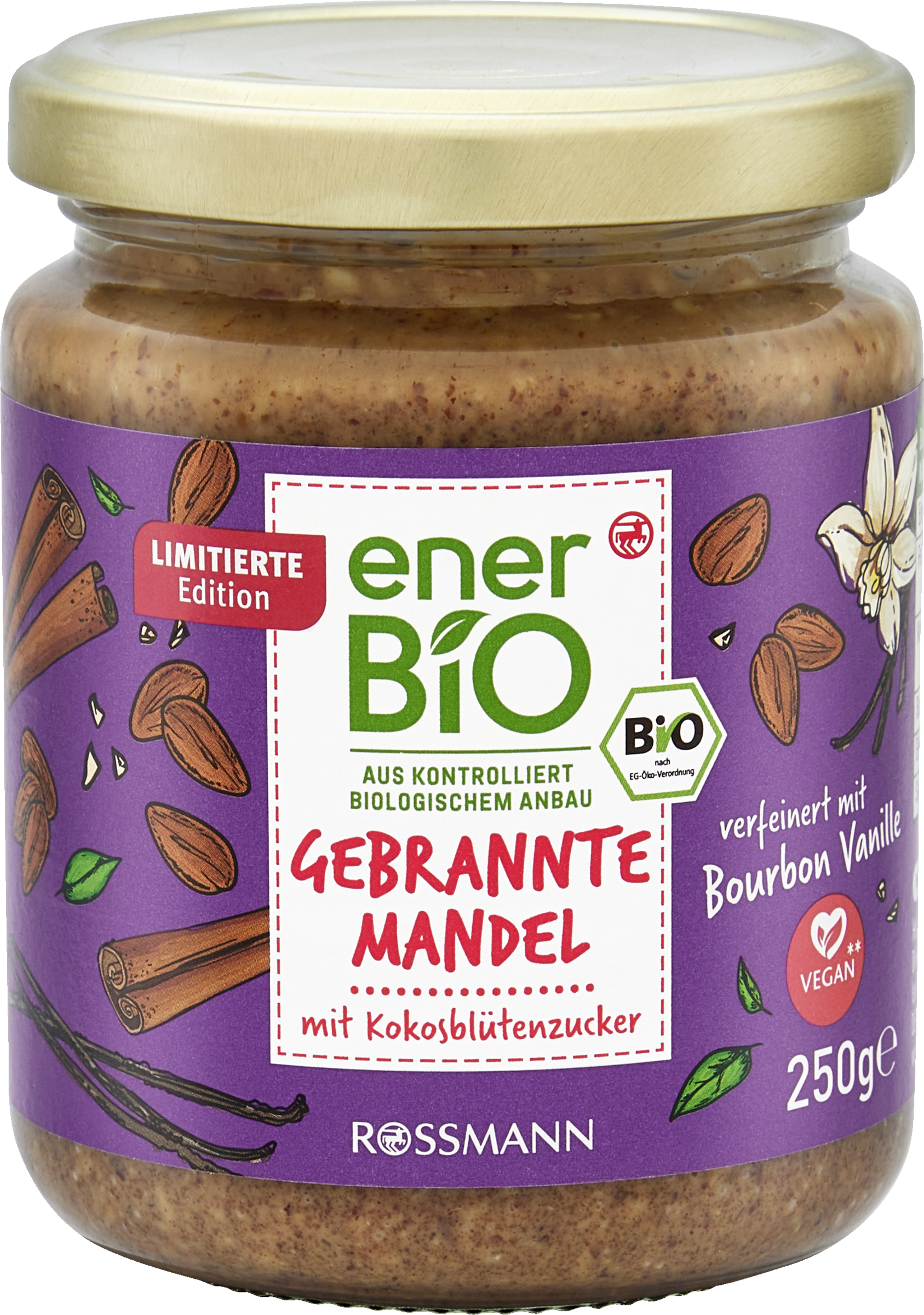 enerBiO Roasted almond spread