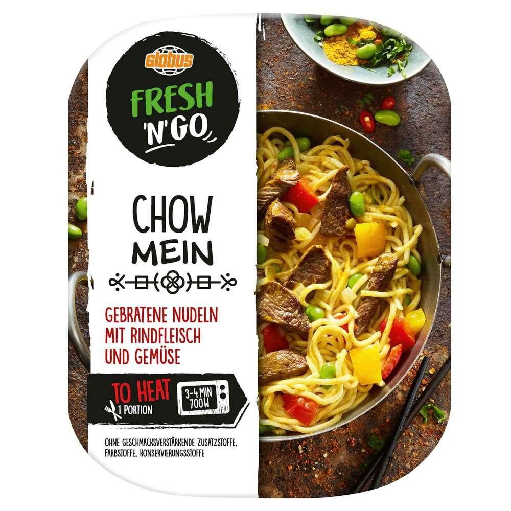 Fried noodles with beef and vegetables Chow Mein