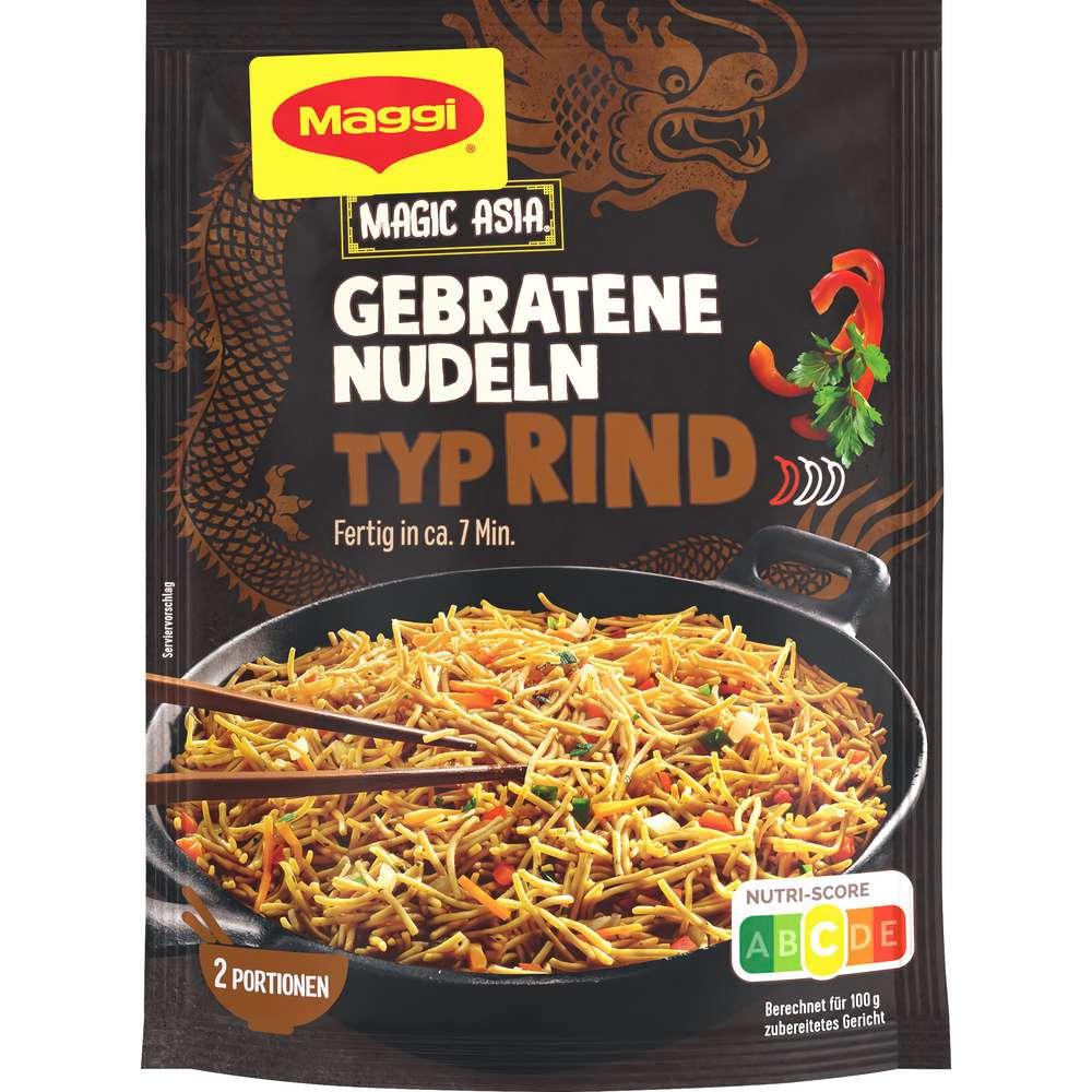 Fried noodles beef Magic Asia