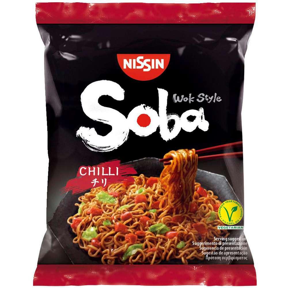 Fried noodles Soba Bag, chili