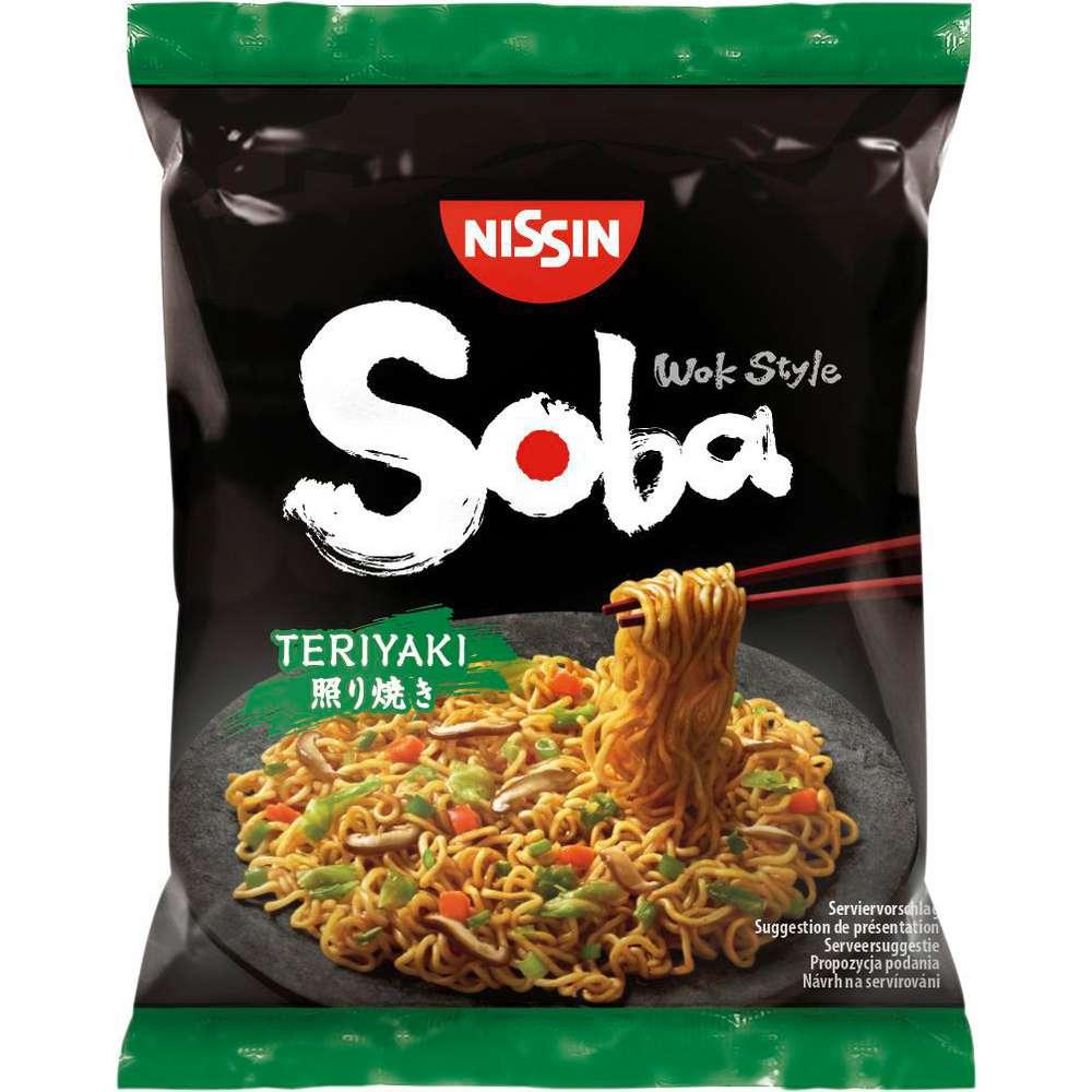 Fried noodles soba bag, teriyaki