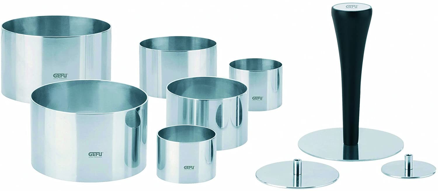 Gefu 12170 \'Formidable\' Professional Dinner Ring Set of 10