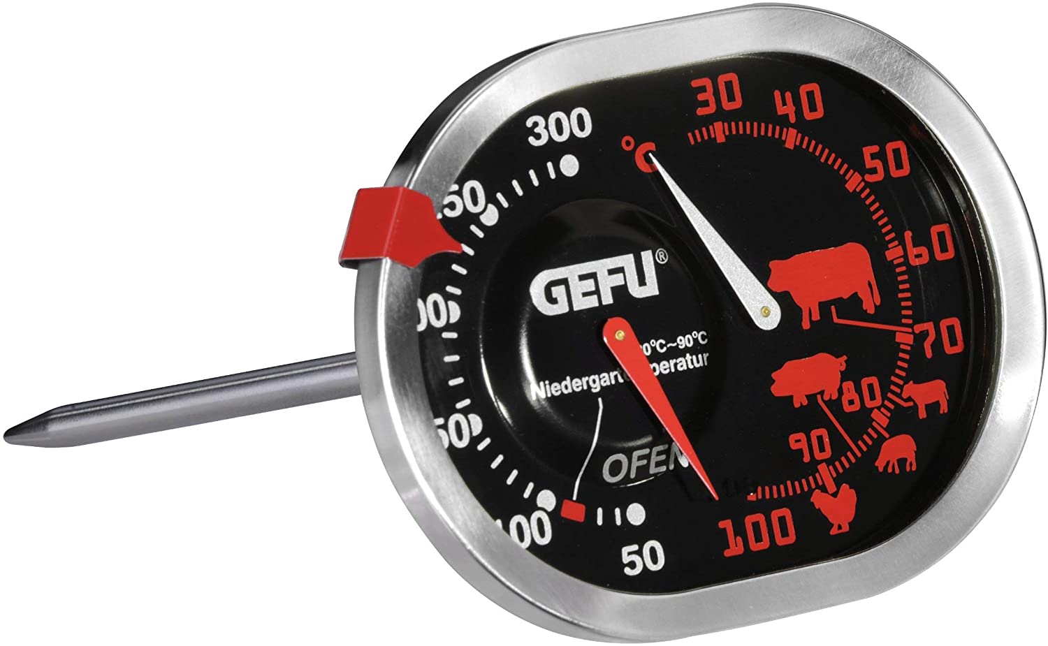 Gefu 21800 3 in 1 Roasting and Oven Thermometer