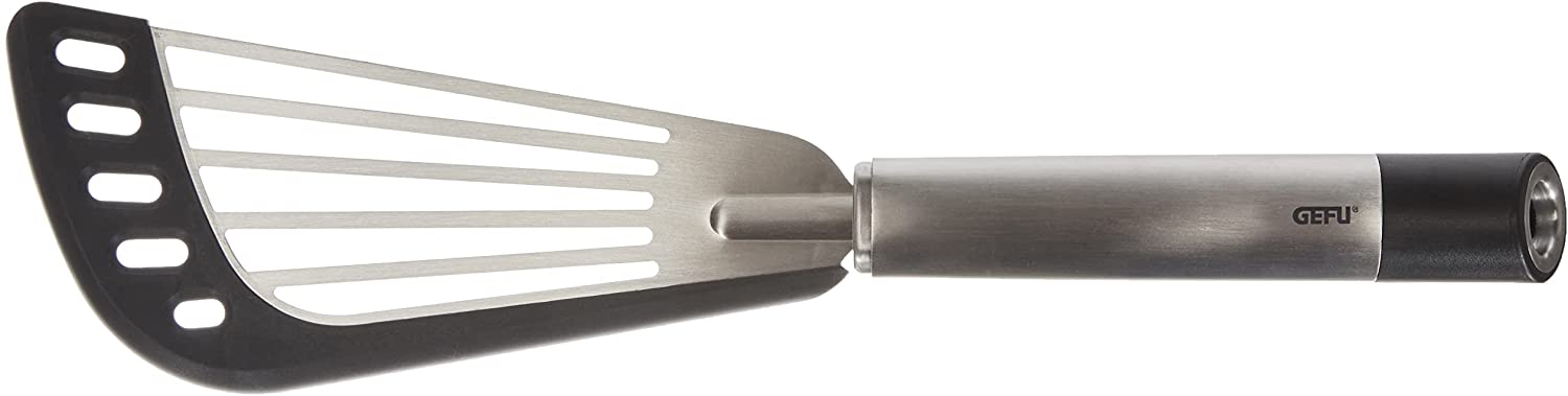 GEFU Spatula, silicone Primeline, stainless steel spatula with silicone lip, dishwasher safe