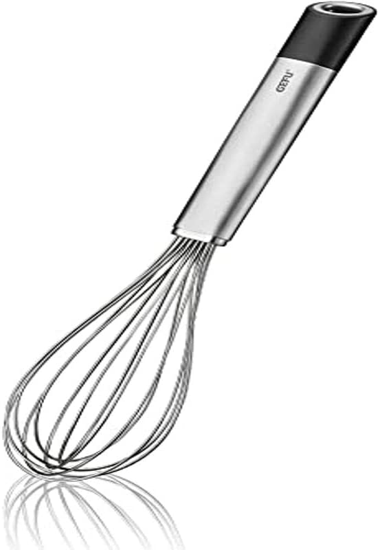 GEFU Primeline 29207 Stainless Steel Whisk 31.5 cm for Use in Pot or Pan – Professional Kitchen Accessory