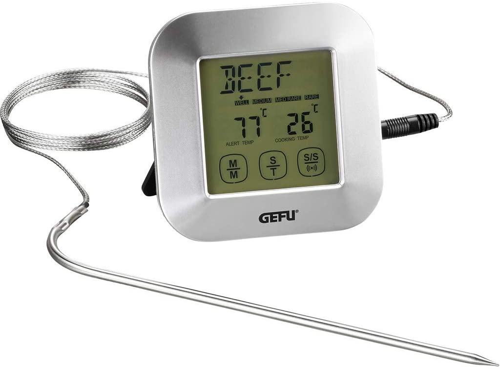 GEFU ge21790 Punto Cooking Thermometer Stainless Steel Grey 2.5 x 8.5 x 8.5 cm