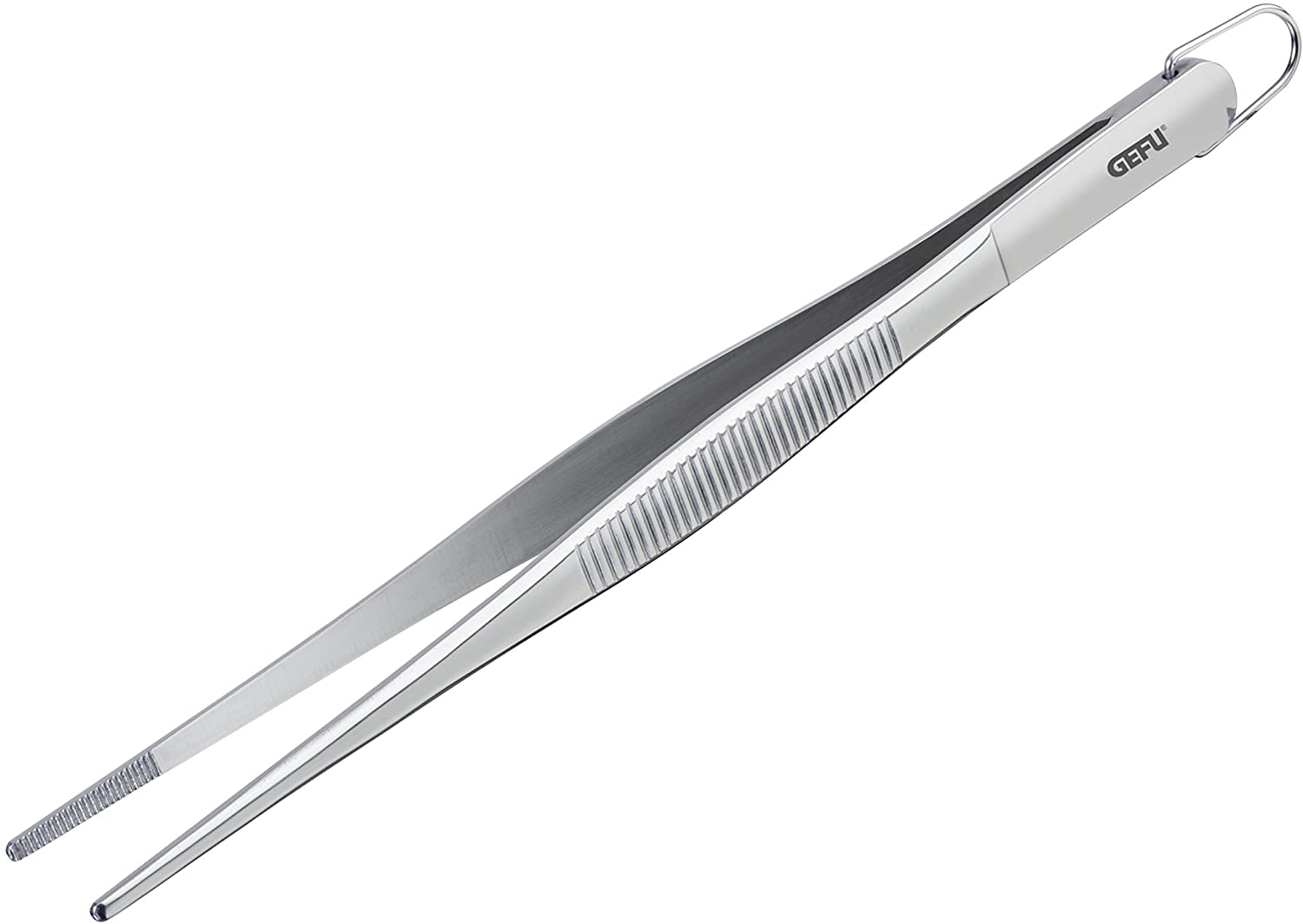 Gefu Preciso Kitchen Tweezers, Tweezers Long, Stainless Steel, Dishwasher-Safe, 14 cm, 11930