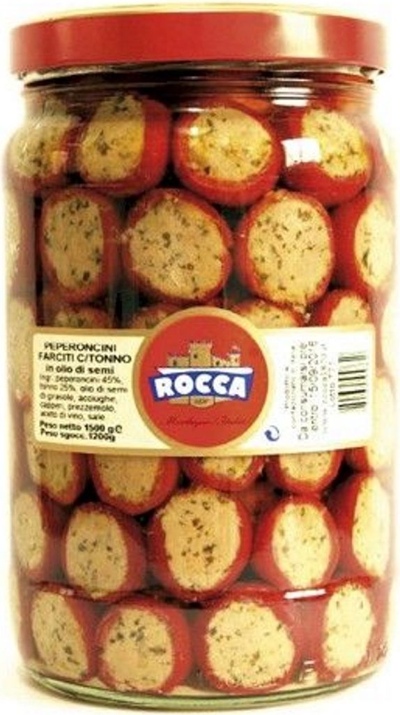 Stuffed pepperoni with tuna 1700 ml. - Rocca 1870
