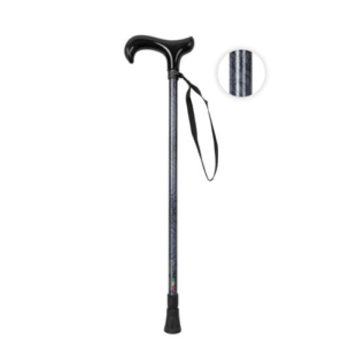 Walking stick lightweight leather look