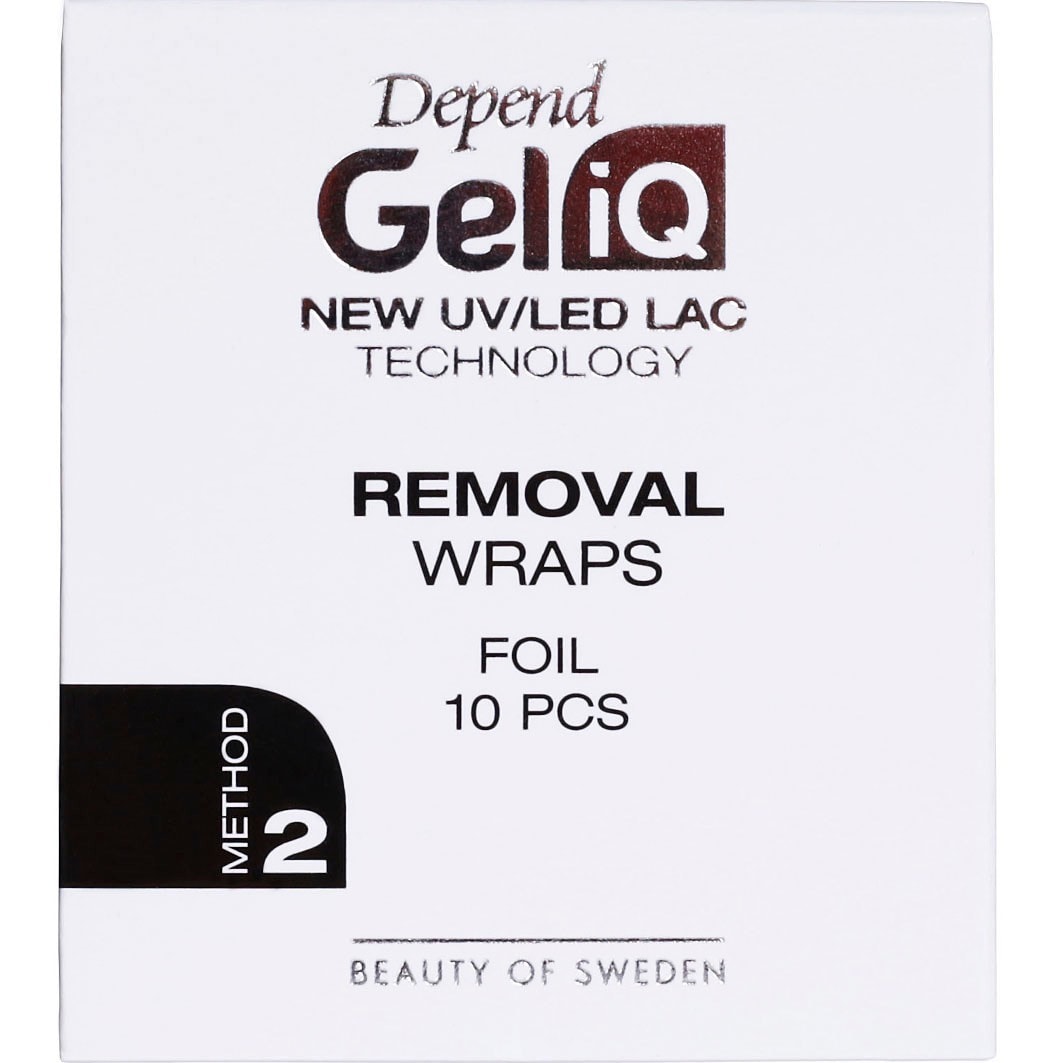 Depend Gel IQ Removal Wraps