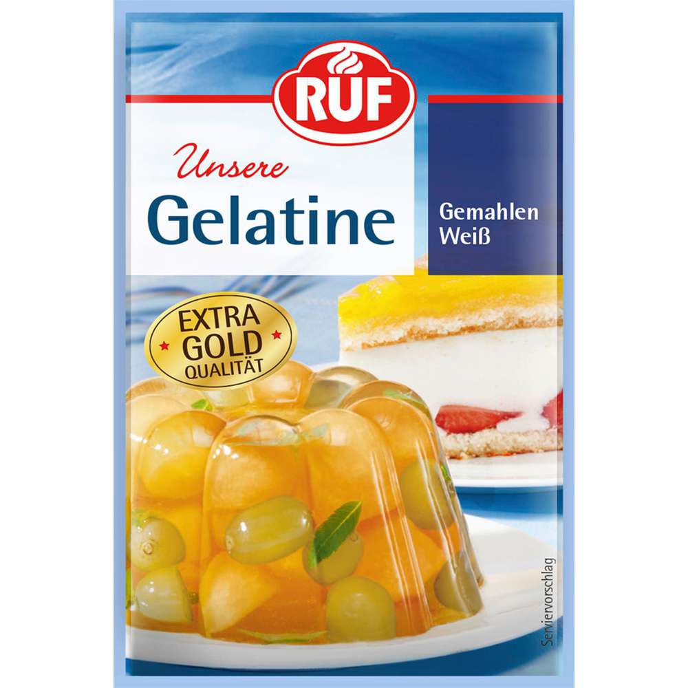 Gelatine ground, white