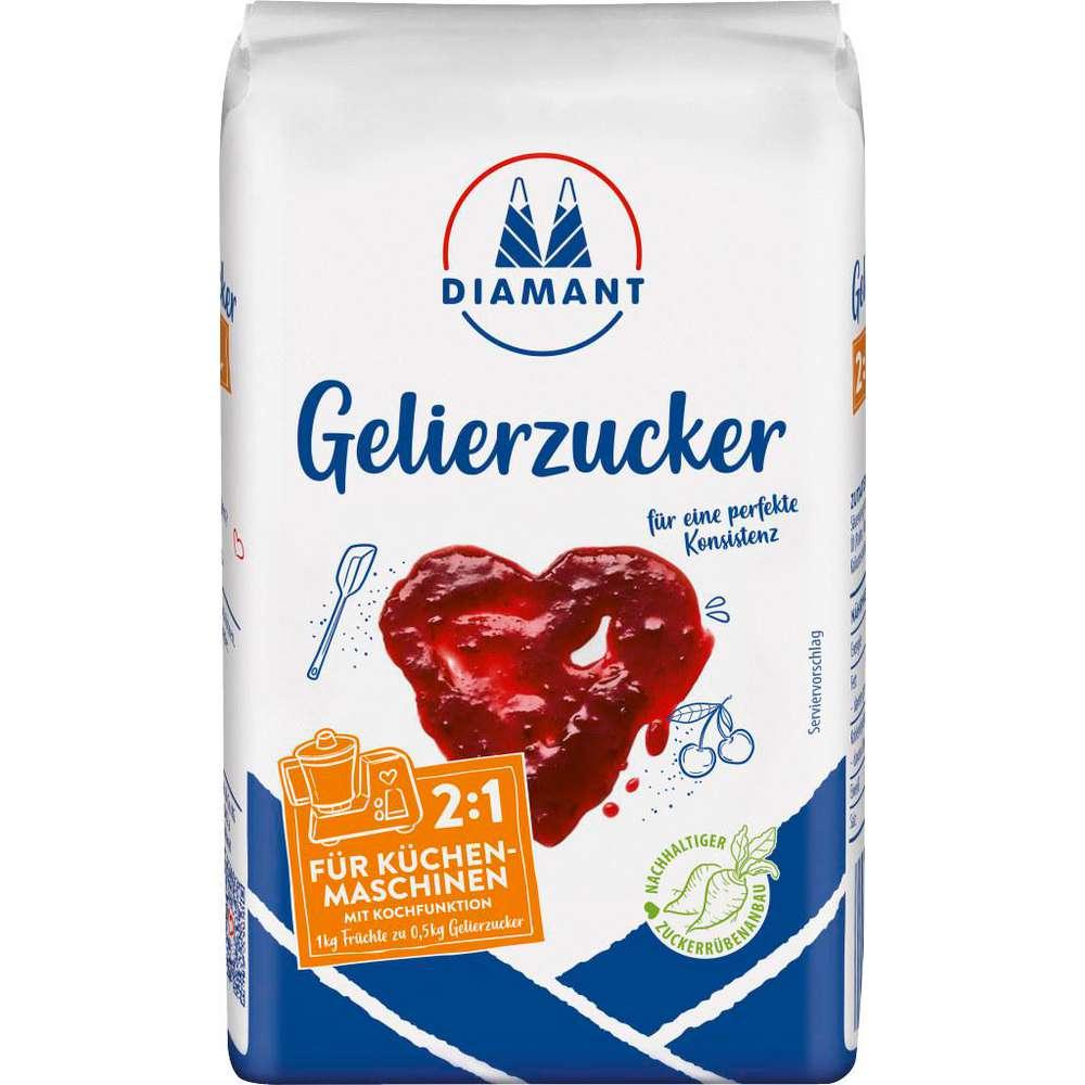 Gelling sugar 2:1, suitable for kitchen machines with cooking function
