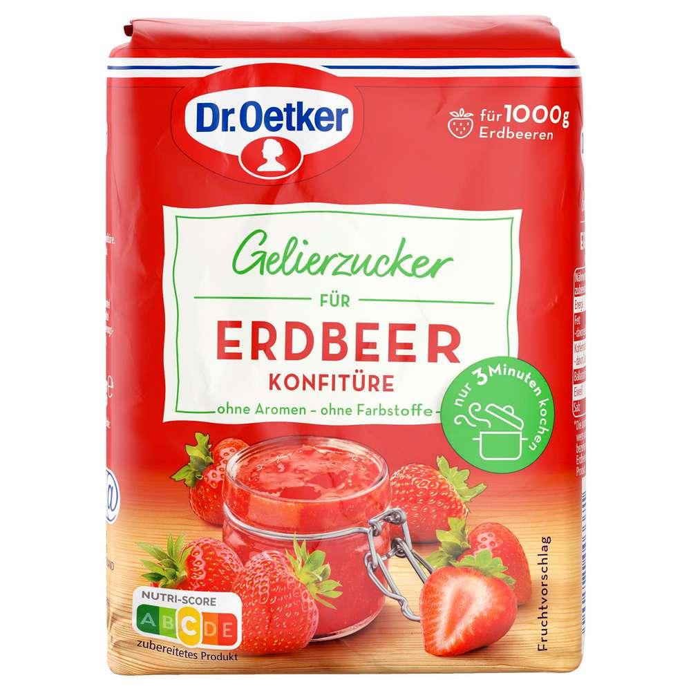 gelling sugar, strawberry jam