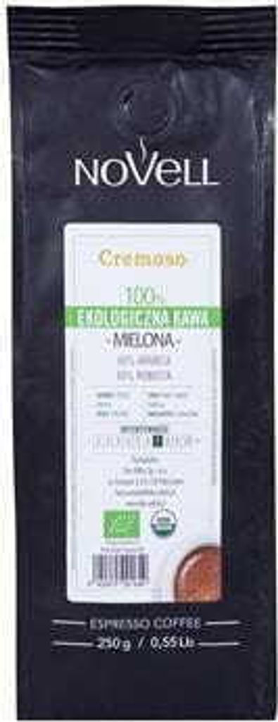 Ground coffee Cremoso 250 g Cafes Novell