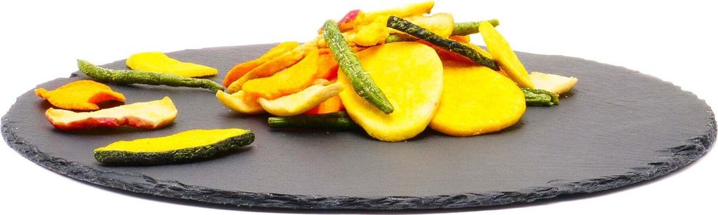 Vegetable and fruit chips (dried): 1000g Size: 1000g