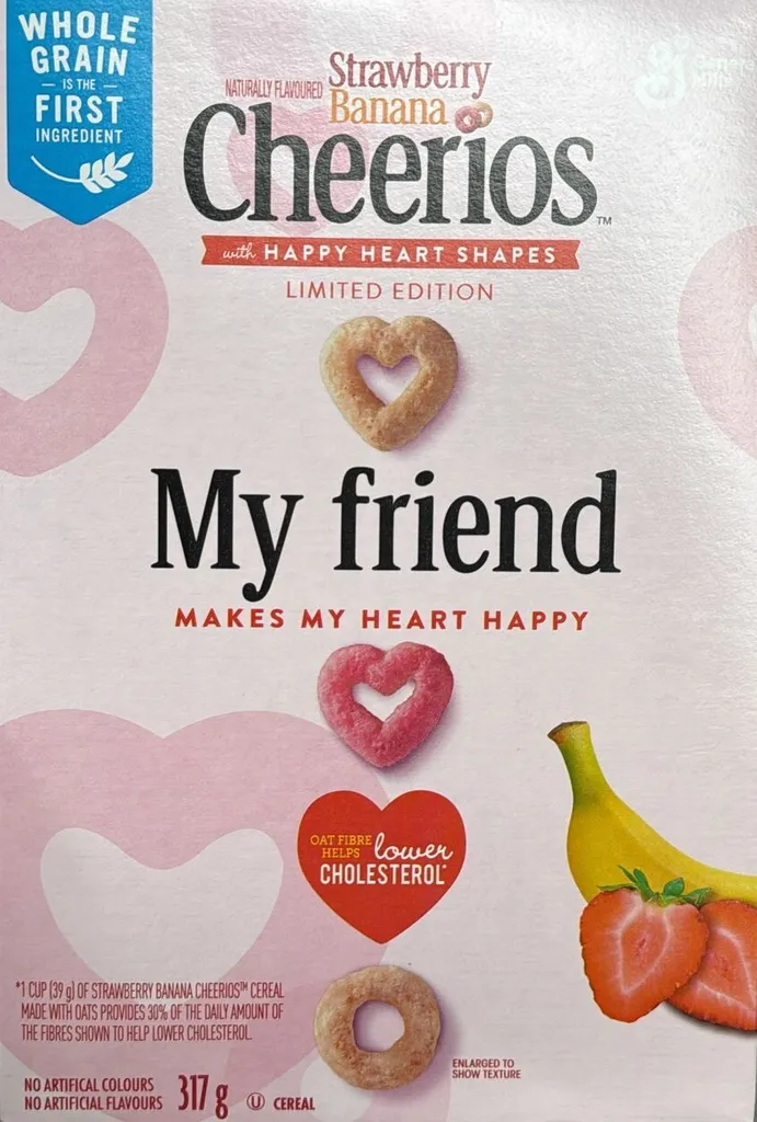 General Mills Cheerios Strawberry Banana 317g ( MHD 13.01.2025)