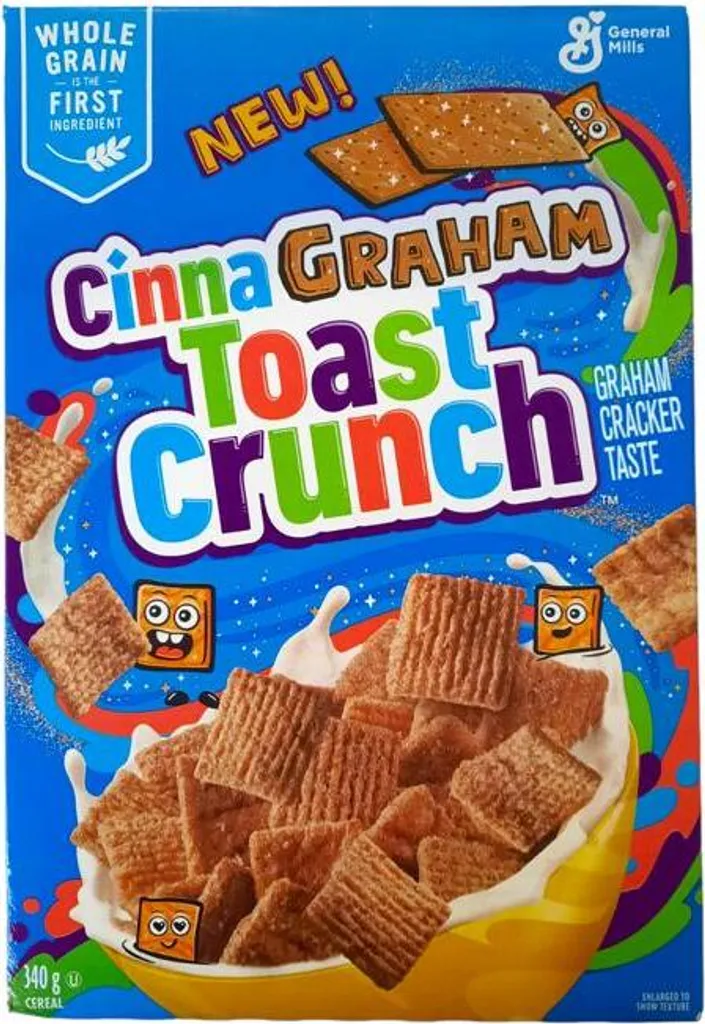 General Mills Cinnagraham Toast Crunch 340g (MHD 10.02.2025)