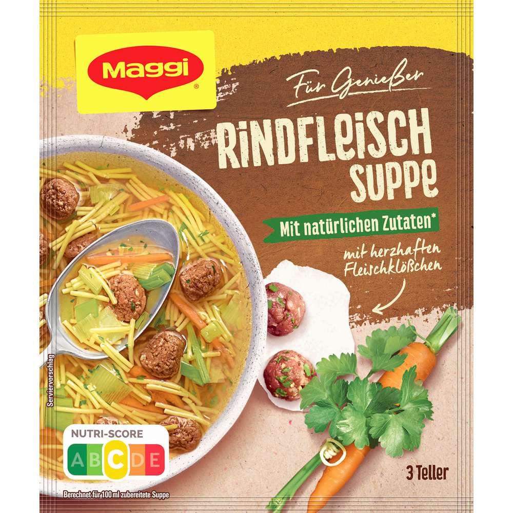 Gourmet soup, beef