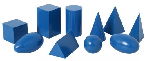 Geometric Solids Big Blue 134