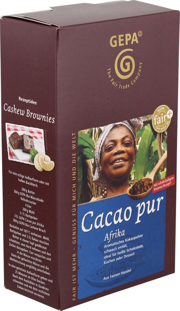 Gepa Cacao pure Africa (250 g)