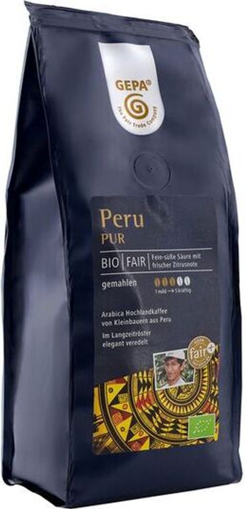 GEPA Café Peru PUR -- 250g x 6 - pack of 6 PU
