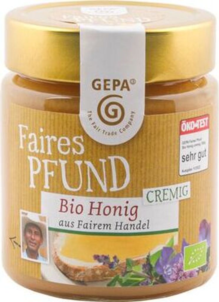 GEPA Fair Pound Honey -- 500g x 6 - 6-pack VPE