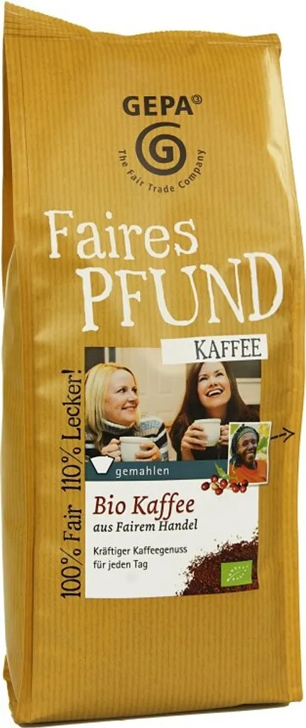 Gepa Fair Pound Coffee, ground, 500g