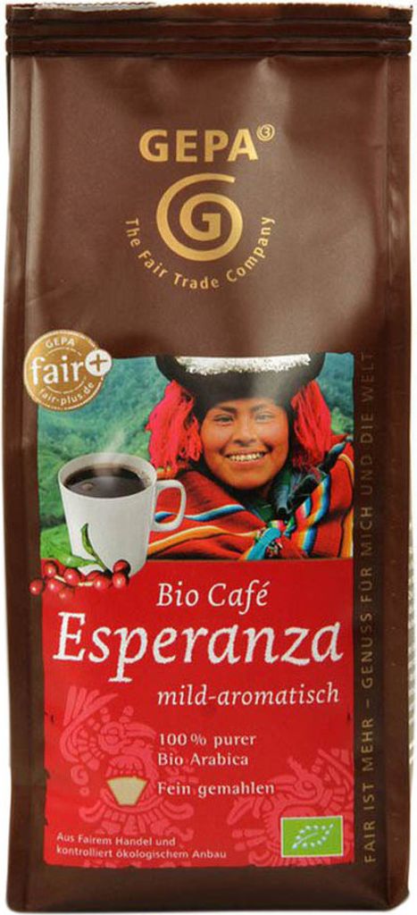 GEPA coffee from organic farming, Esperanza nat