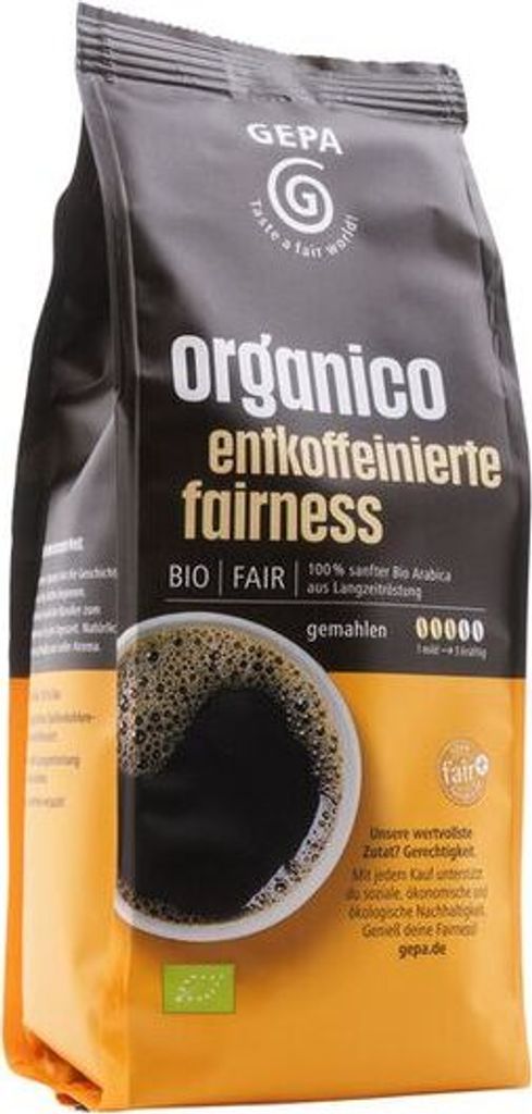 GEPA organico decaffeinated fairness -- 250g x 6 - pack of 6 PU