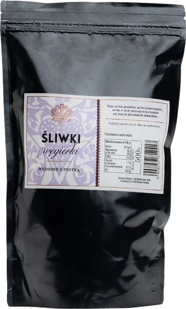 Smoked Plums Doypack 500g - Bukowina Schutz