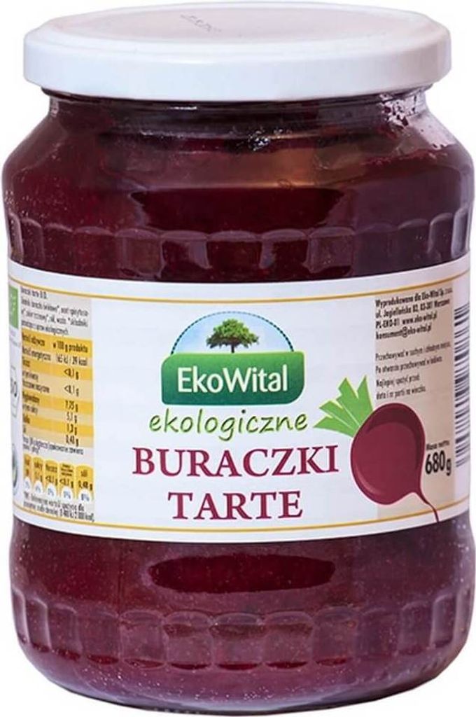 Grated beets 680 g EkoWital