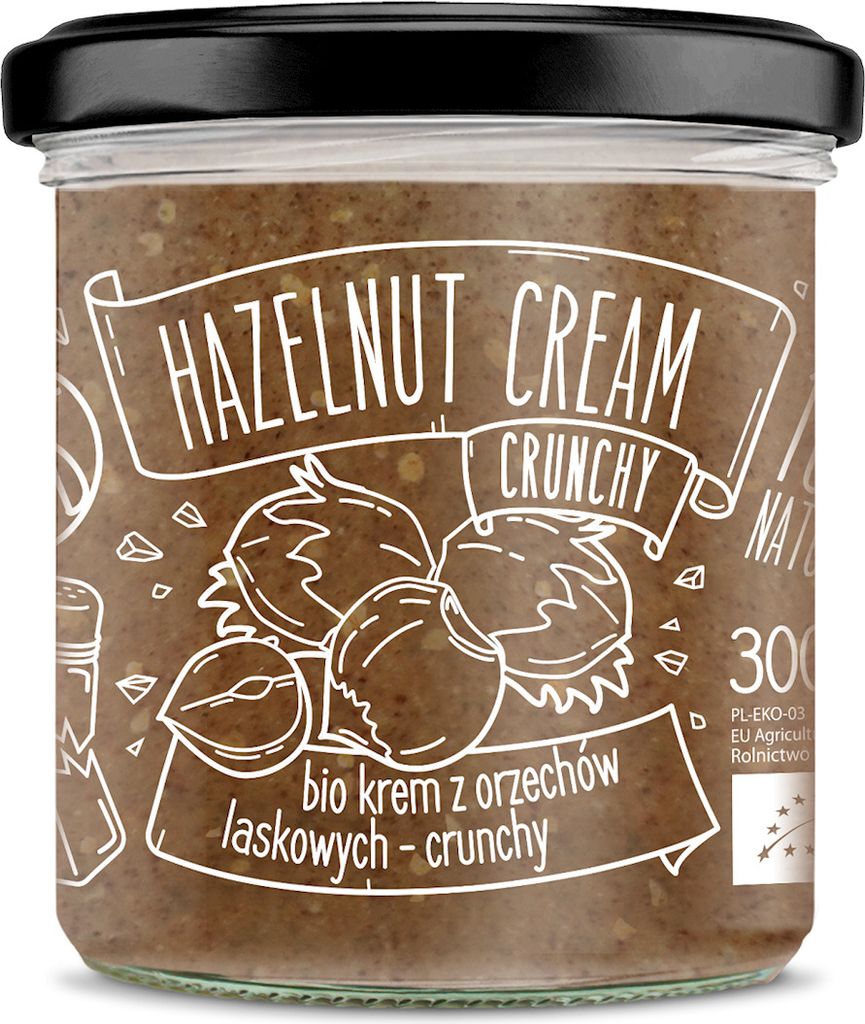 geröstete HASELNUSSCREME 300 g - DIÄT-FOOD