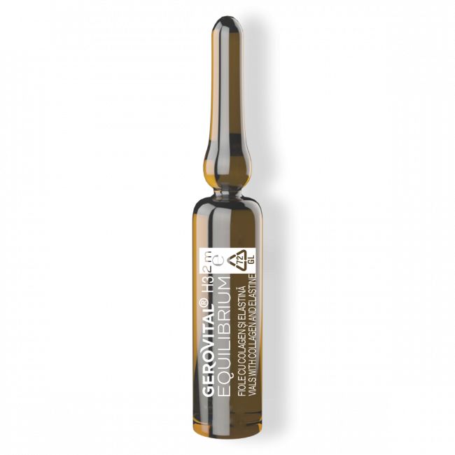 Gerovital bottle with collagen and elastin 12%