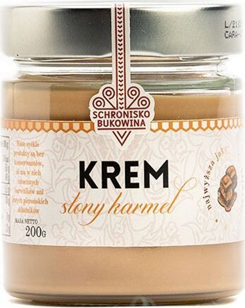 Gesalzene Karamellcreme 200g - Shelter Bukovina