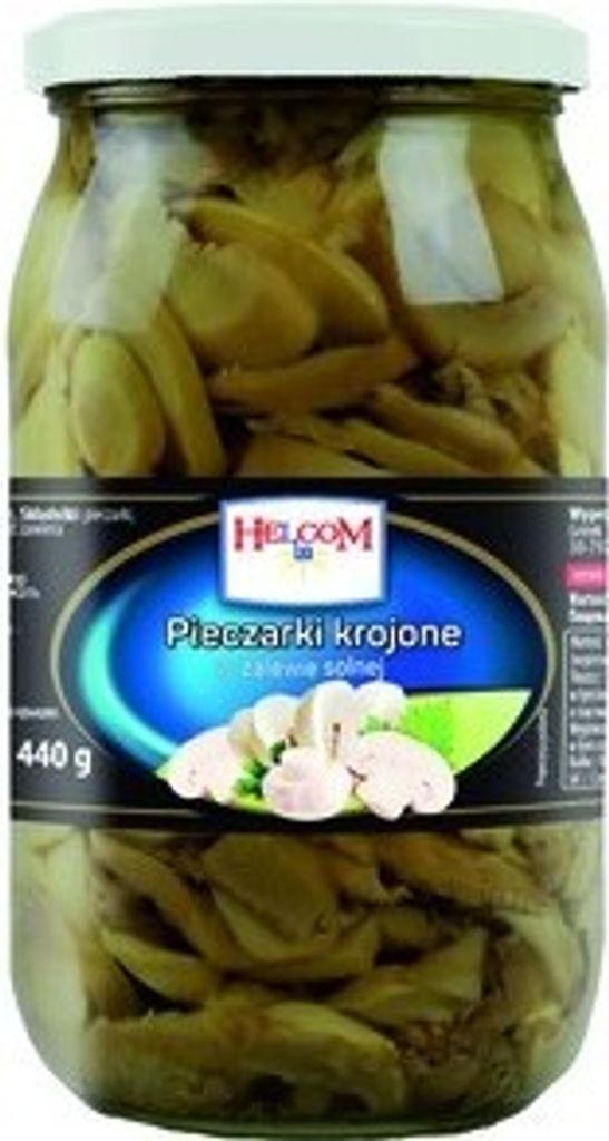 Sliced ​​mushrooms in brine 815 ml Helcom