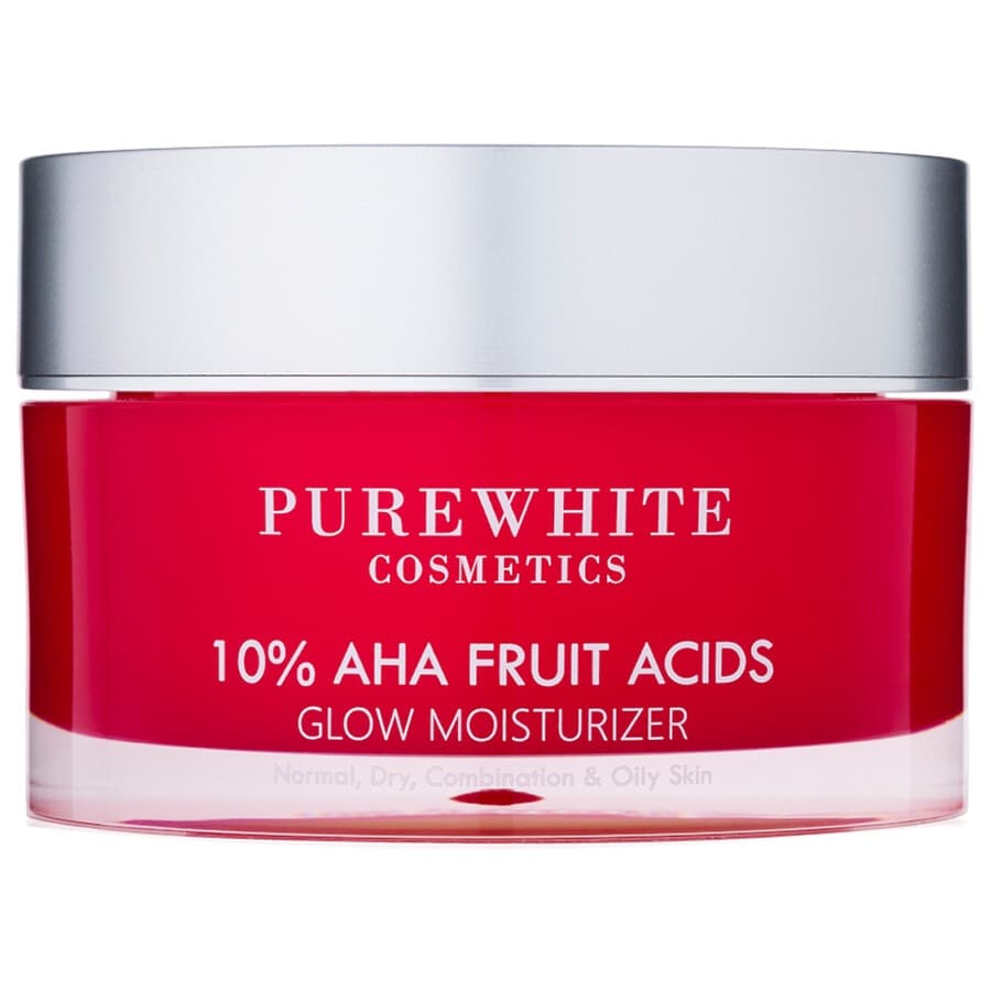 Pure White Cosmetics 10% AHA Fruit Acids Glow Moisturizer