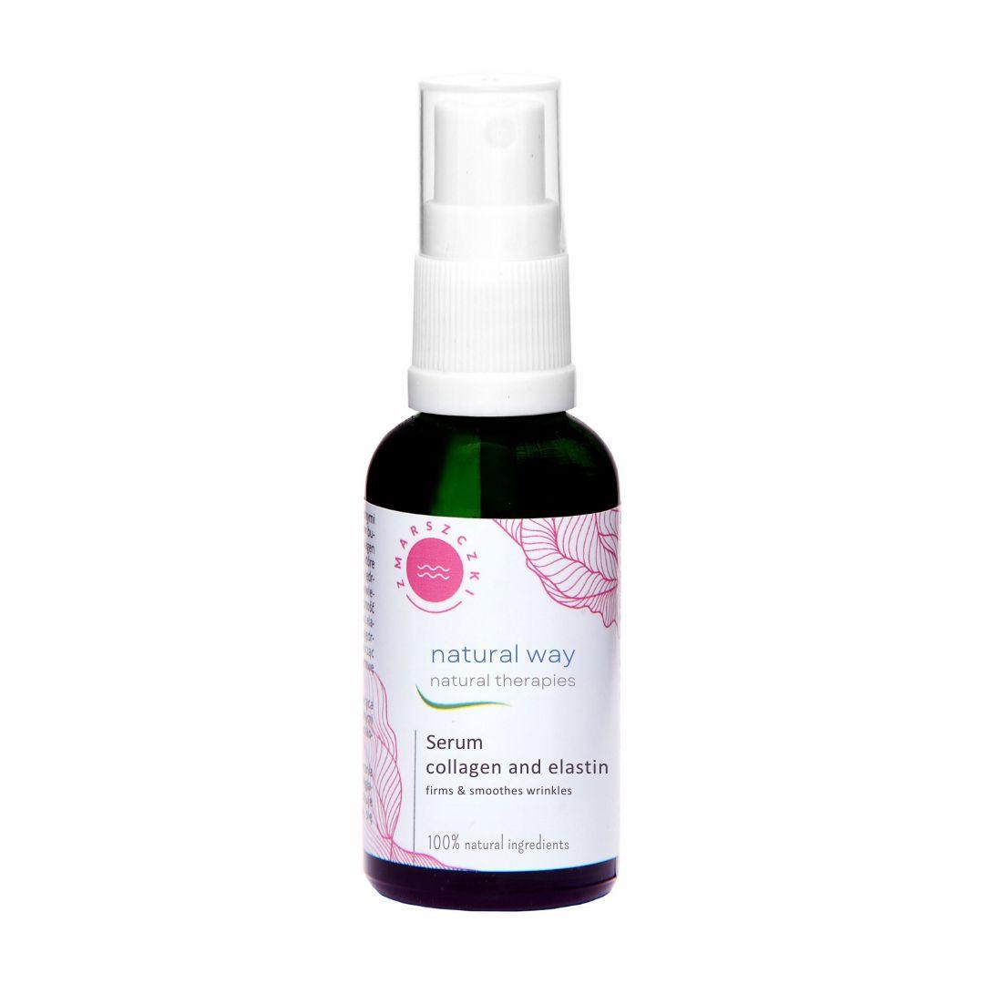 Gesichtsserum mit Kollagen und Elastin - Natural Way