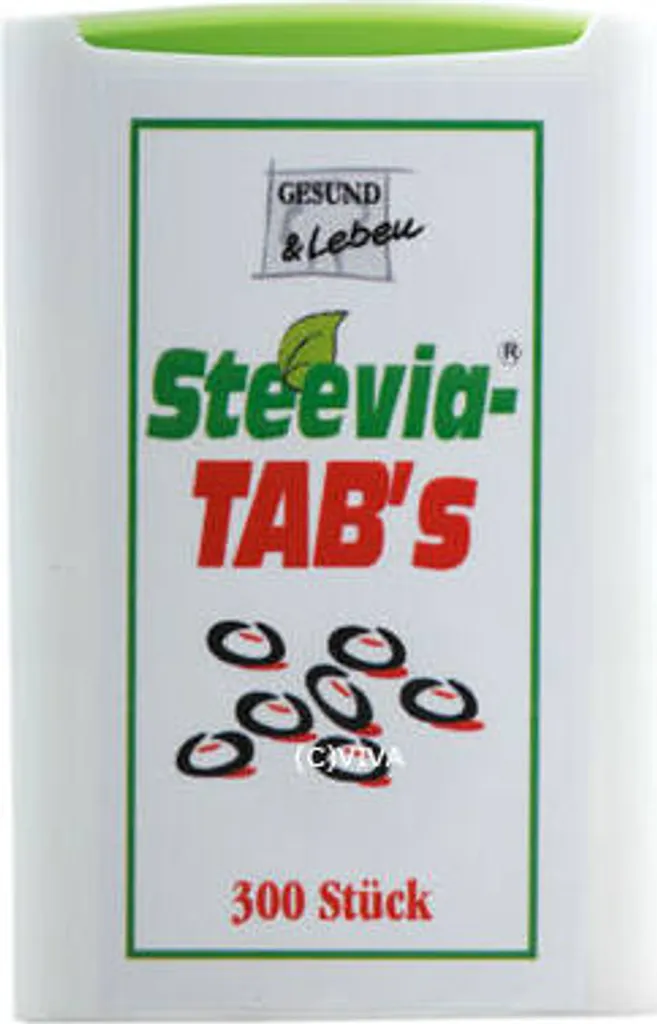 Gesund & Leben Steevia TABS Spenderbox - 300Stück