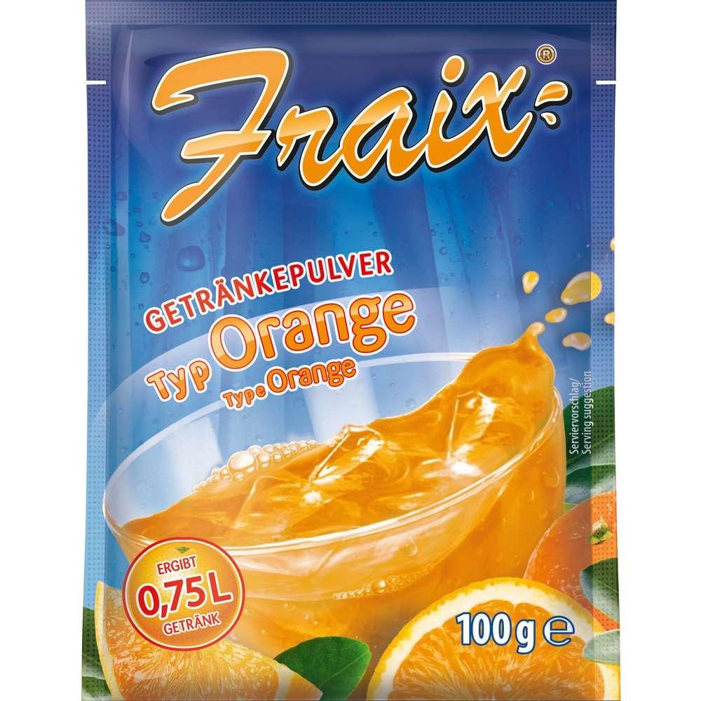 Drink powder, orange type