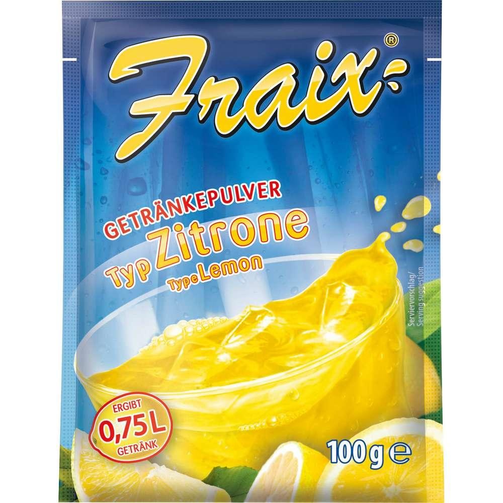 Drink powder, lemon type