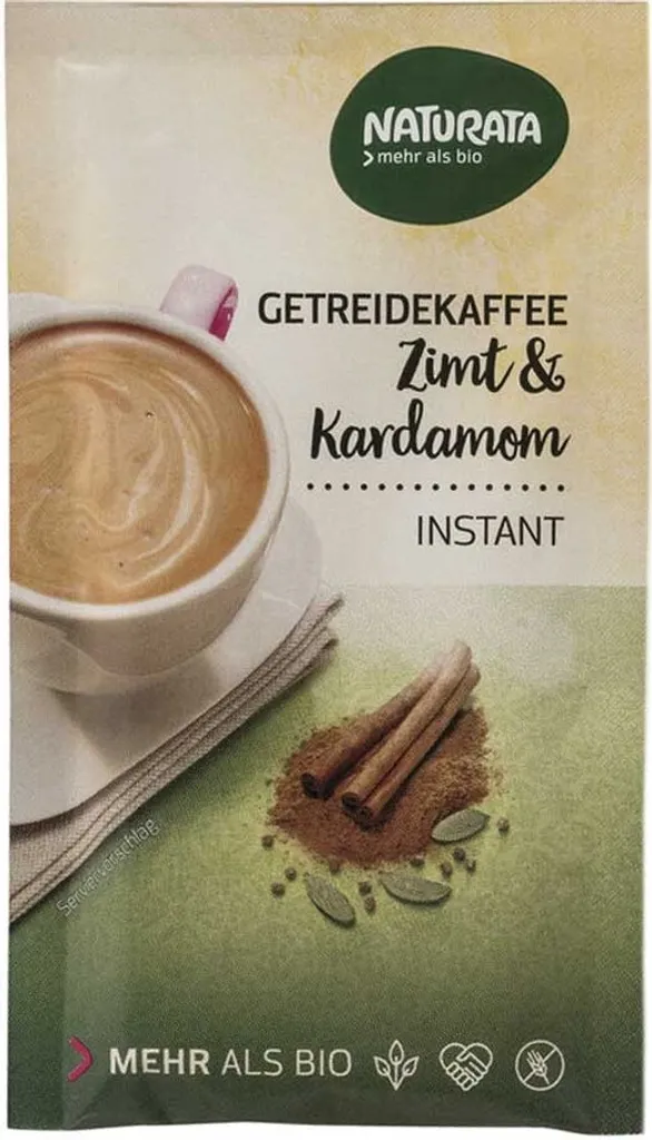 Getreidekaffee instant - Zimt & Kardamom Portionsbeutel 8g