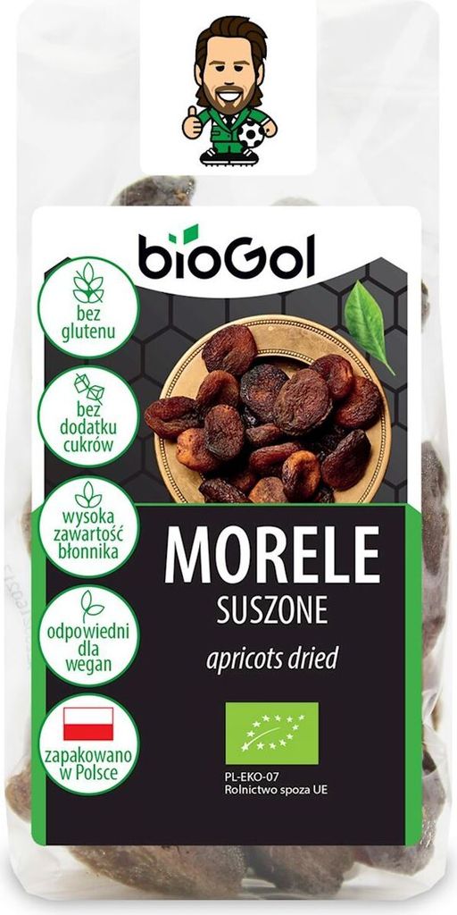 DRIED GLUTEN-FREE APRICOTS 150 g - BIOGOL