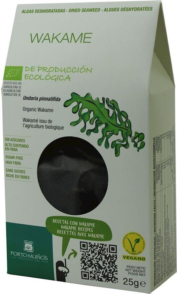 DRIED SEAWEED - WAKAME 25 g - PORTO MUINOS