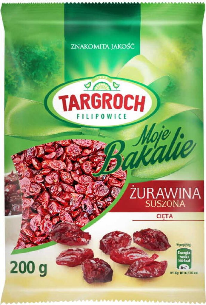 Dried cranberries 200g TARGROCH